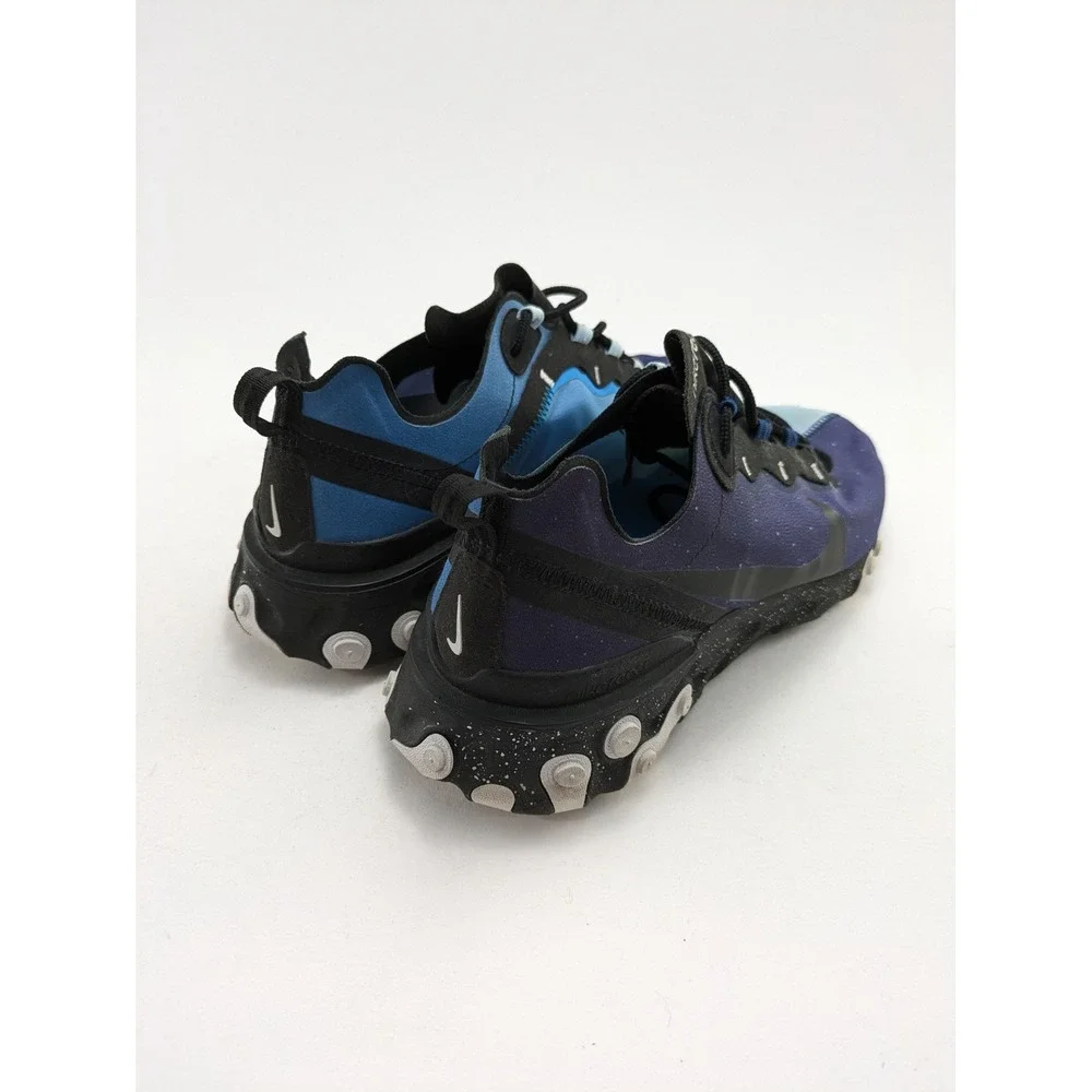 Mens Nike React Element 55 Equinox Blue Comfort Running Shoes CK1410-400 Size 11